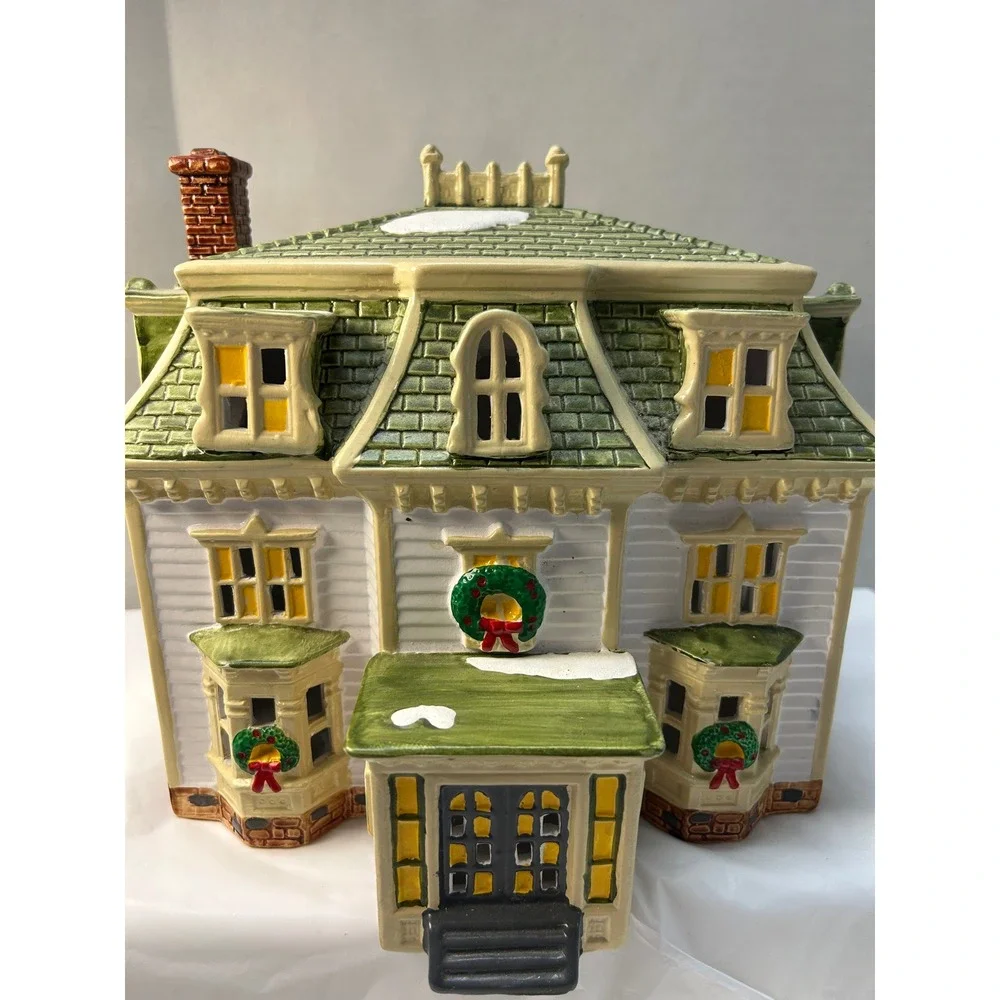 Department 56 Snow Village Maple Ridge Inn 1988 Christmas Building 5064-4